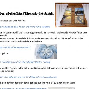 🥶 Bewegungsgeschichte Winter🪟